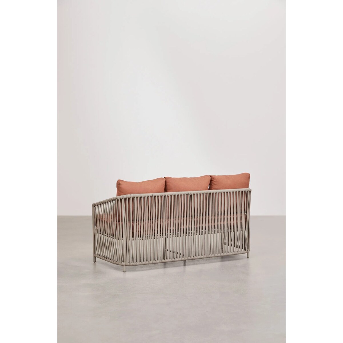 Zestaw ogrodowy: sofa, 2 fotele i stolik Sophie ceglasty