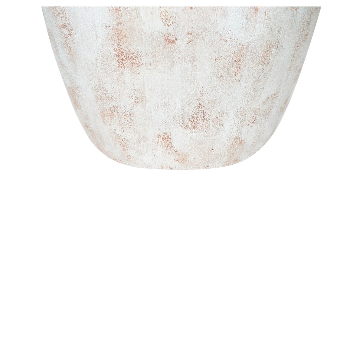 Terakota Wazon dekoracyjny 30 Biały IPOH