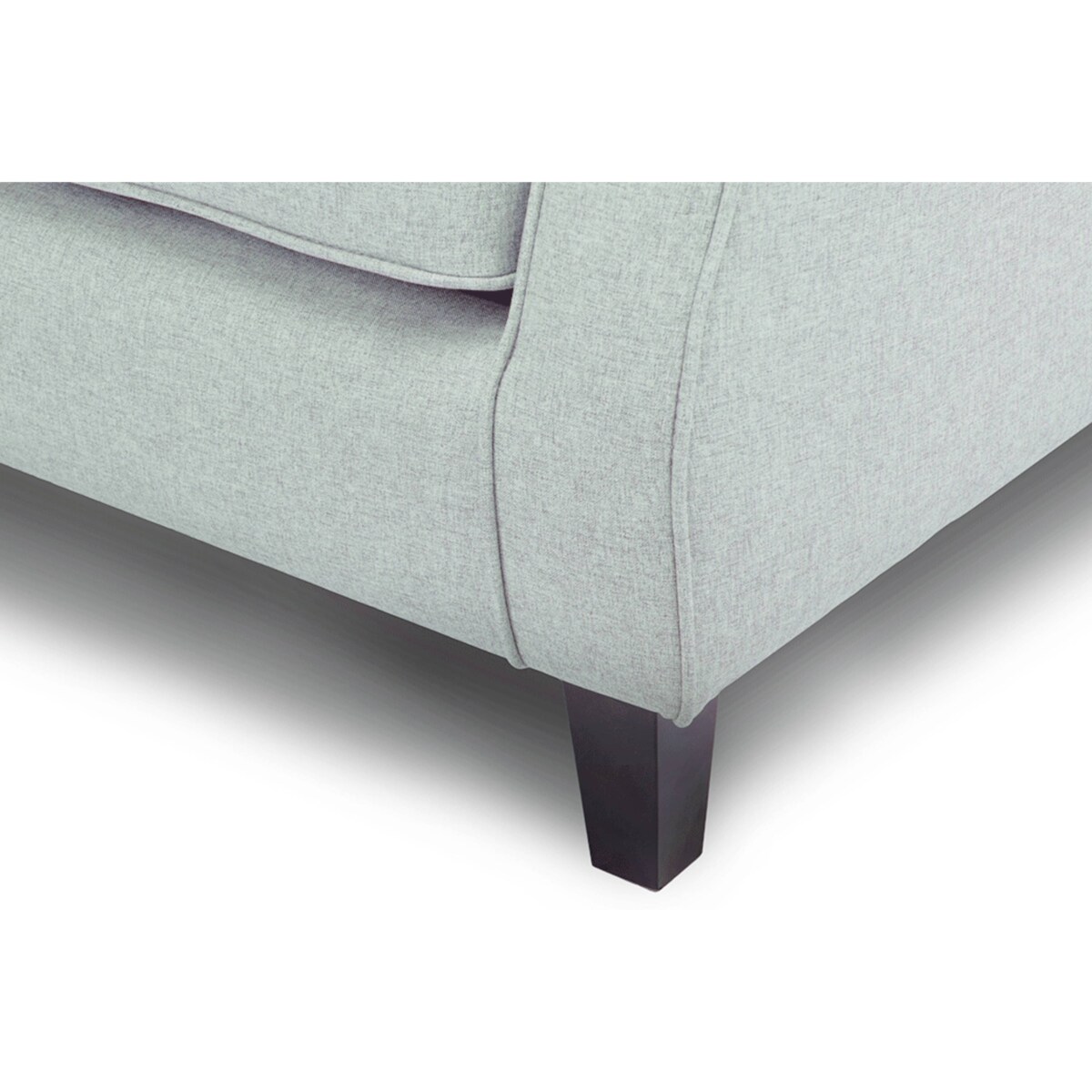 KONSIMO MILES Fotel uszak zielony czarne nóżki