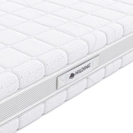 HILDING PASODOBLE - materac kieszeniowy, sprężynowy 160x200 Tencel