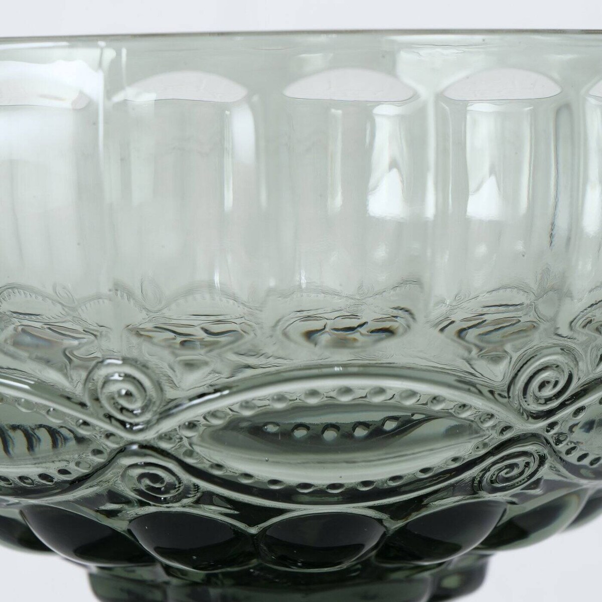 Pucharek do deserów i lodów, zielone szkło, Ø 12 cm