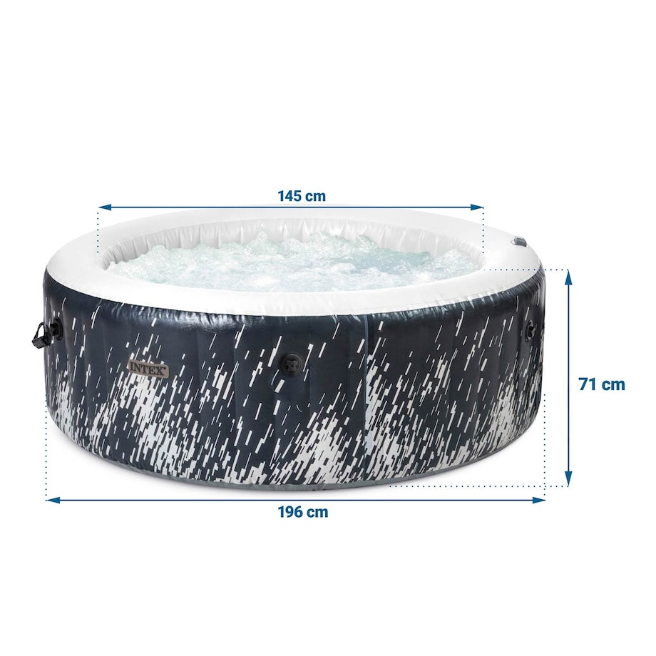 Dmuchane SPA Intex 28494 ogrodowe 4os wanna Hydromasaż LED model 2026