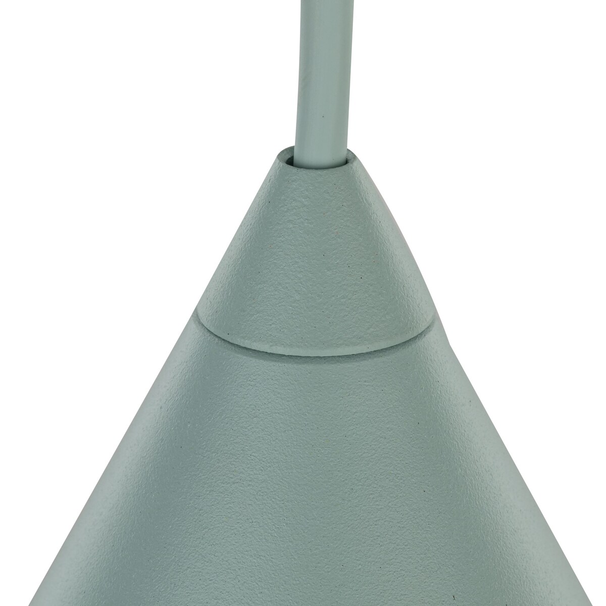 Lampa wisząca TK Lighting CONO MINT 10074 miętowa metalowa E27 LED do kuchni salonu jadalni regulowana 140 cm