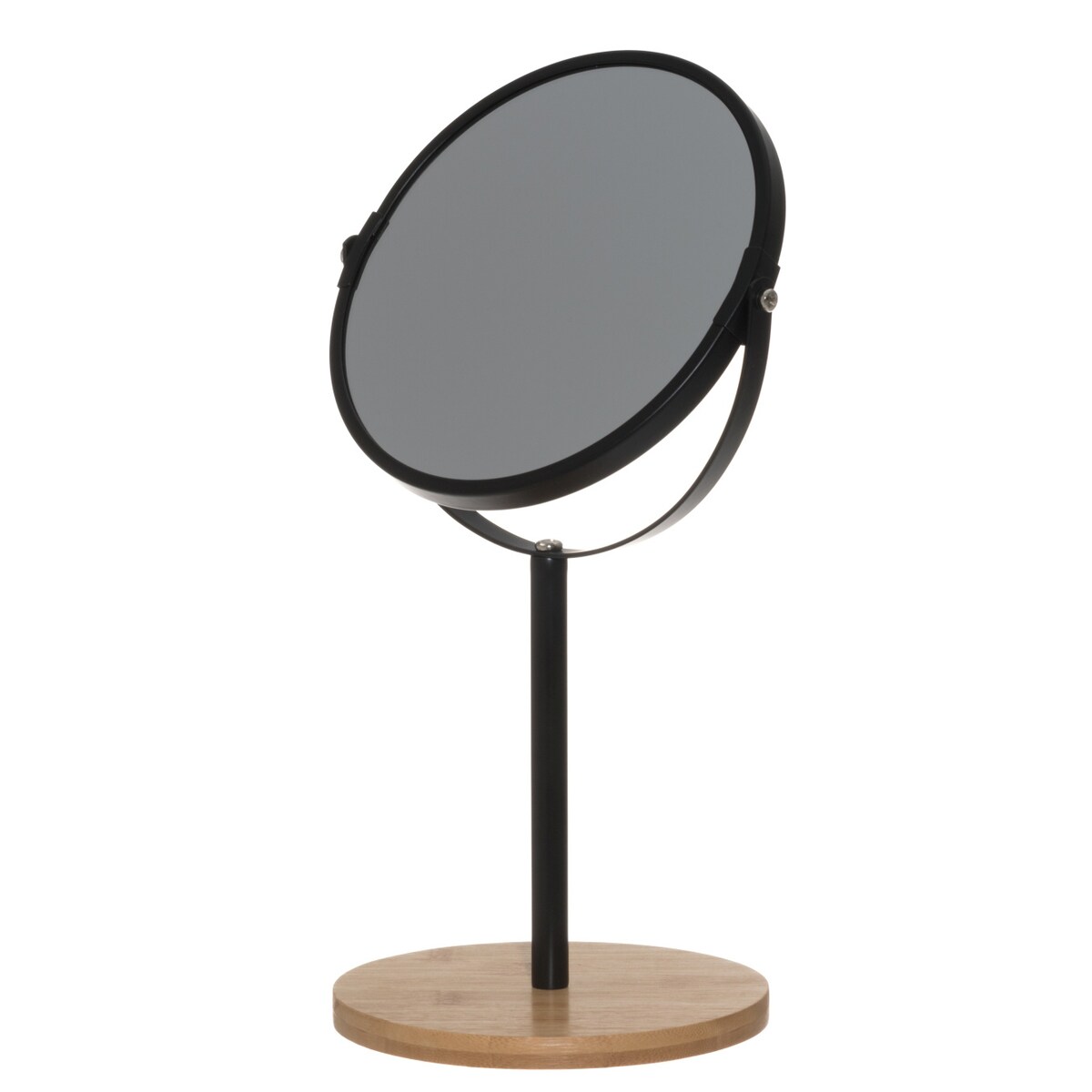 Lusterko kosmetyczne na bambusowej podstawie, wys. 34 cm