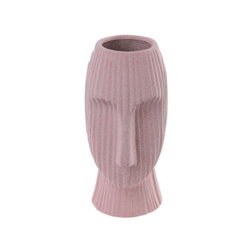 Wazon na kwiaty ceramiczny różowy PALLINI