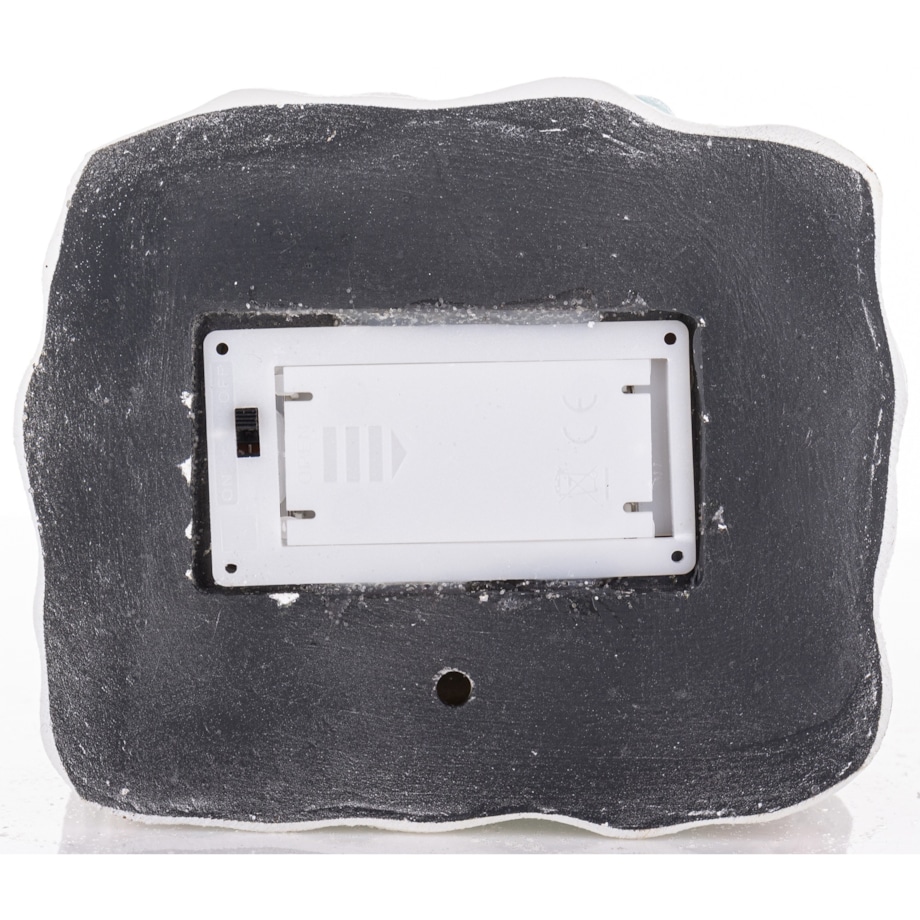 Domek ciasteczkowy LED 13x12x10,5 cm BISCOTTO niebieski mały