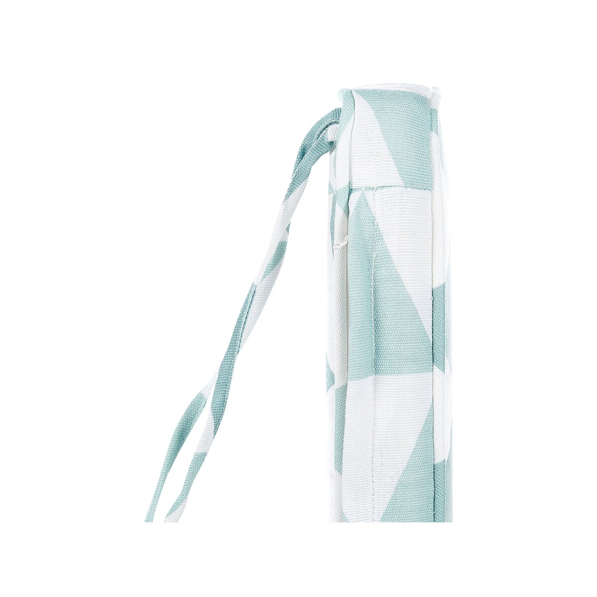 Zestaw 6 poduszek na krzesła ogrodowe w trójkąty niebiesko-biały TOLVE