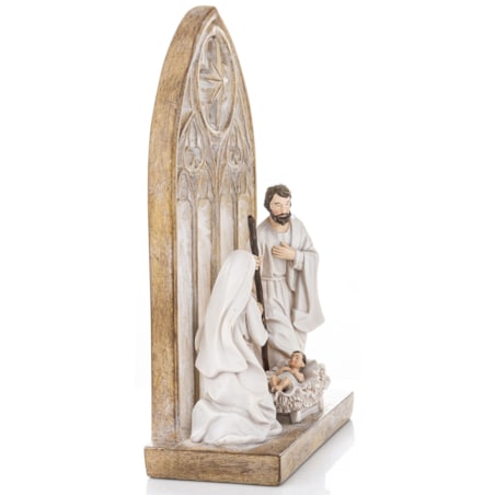 Dekoracja świąteczna 28x17x8,5 cm SZOPKA BOŻONARODZENIOWA-4