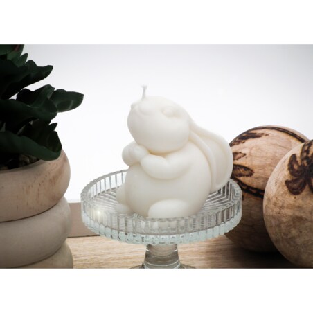 Zestaw prezentowy wielkanocny świece sojowe zajączek + 2 pisanki