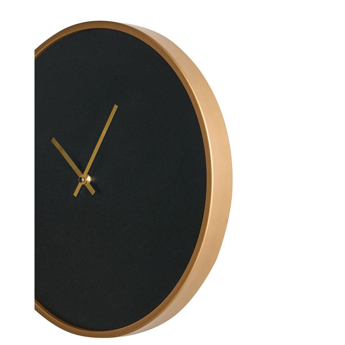 Zegar ścienny LUCENS 40 cm Czarny