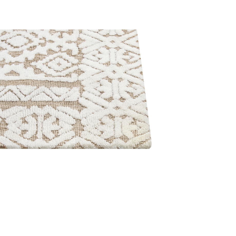 Dywan 300 x 400 cm złamana biel z beżowym GOGAI