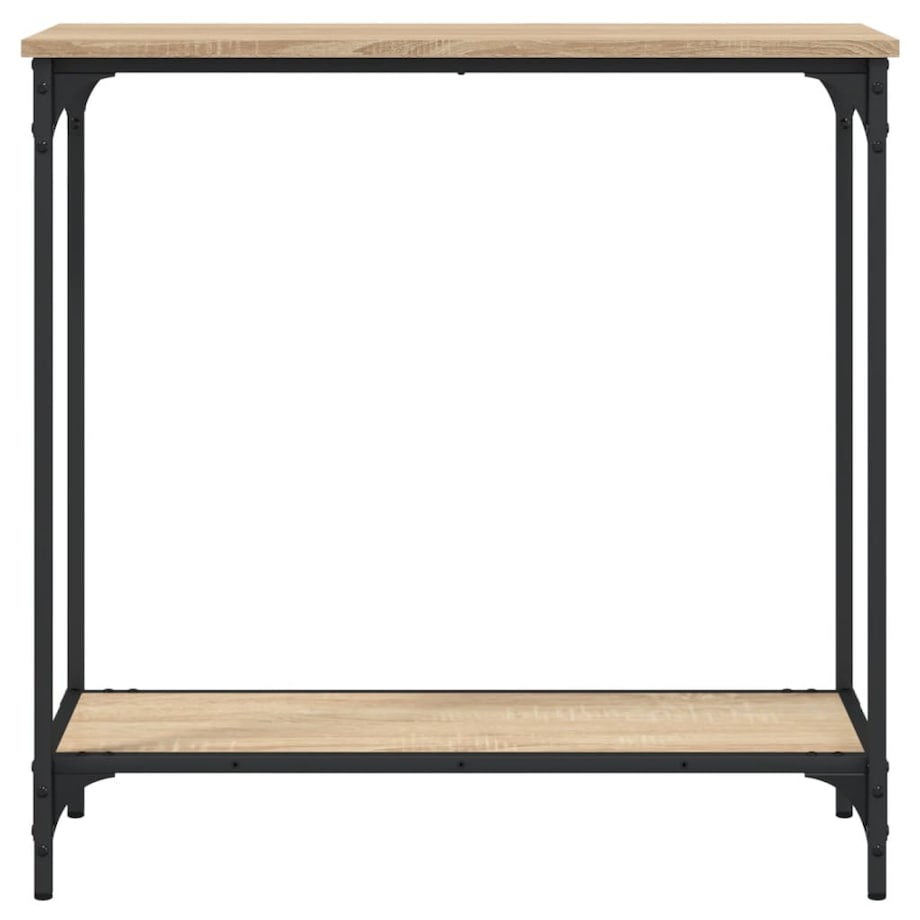 vidaXL Stolik konsolowy Sonoma Oak 75x30,5x75 cm Drewno konstrukcyjne