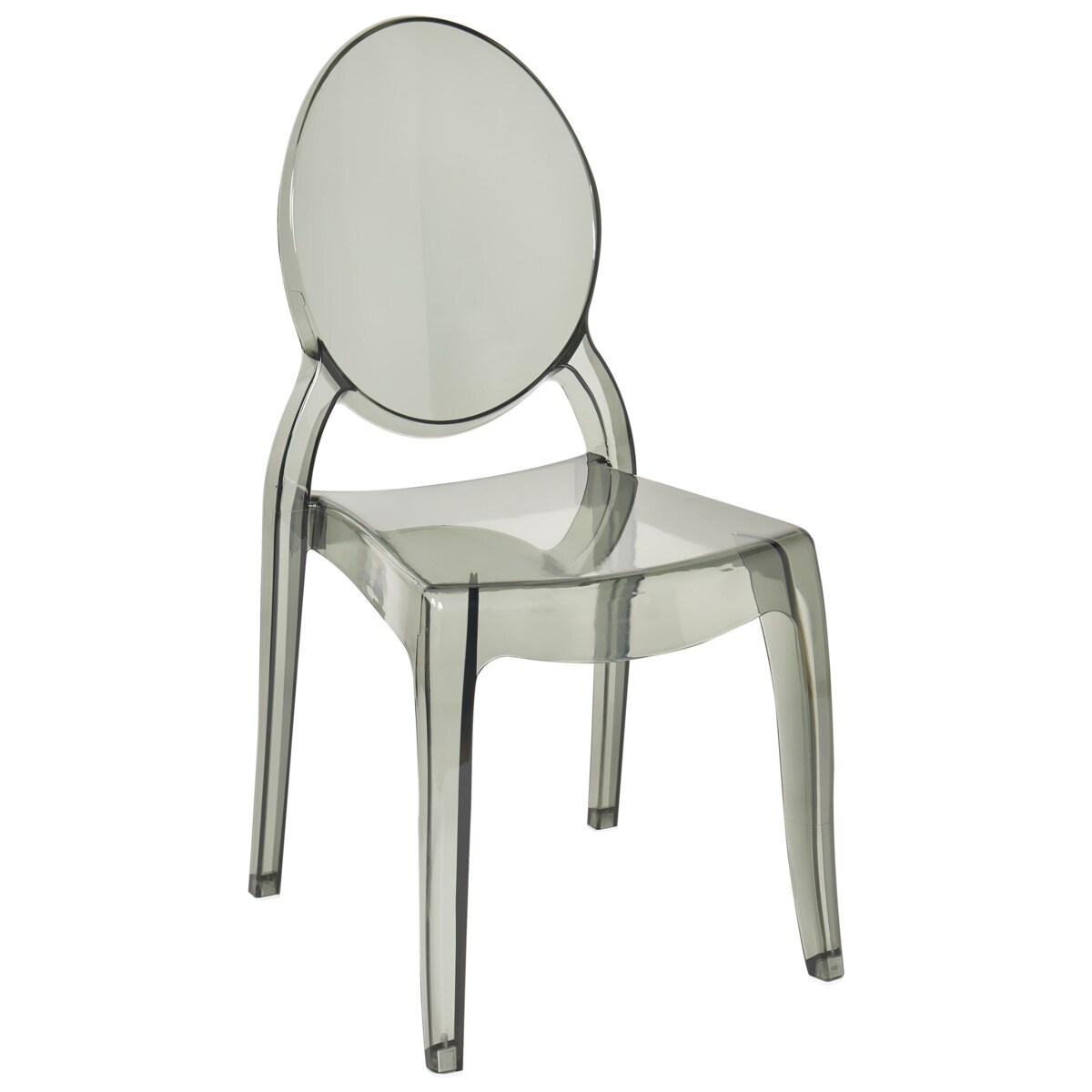 Zestaw 4 krzeseł do jadalni MERTON Czarny