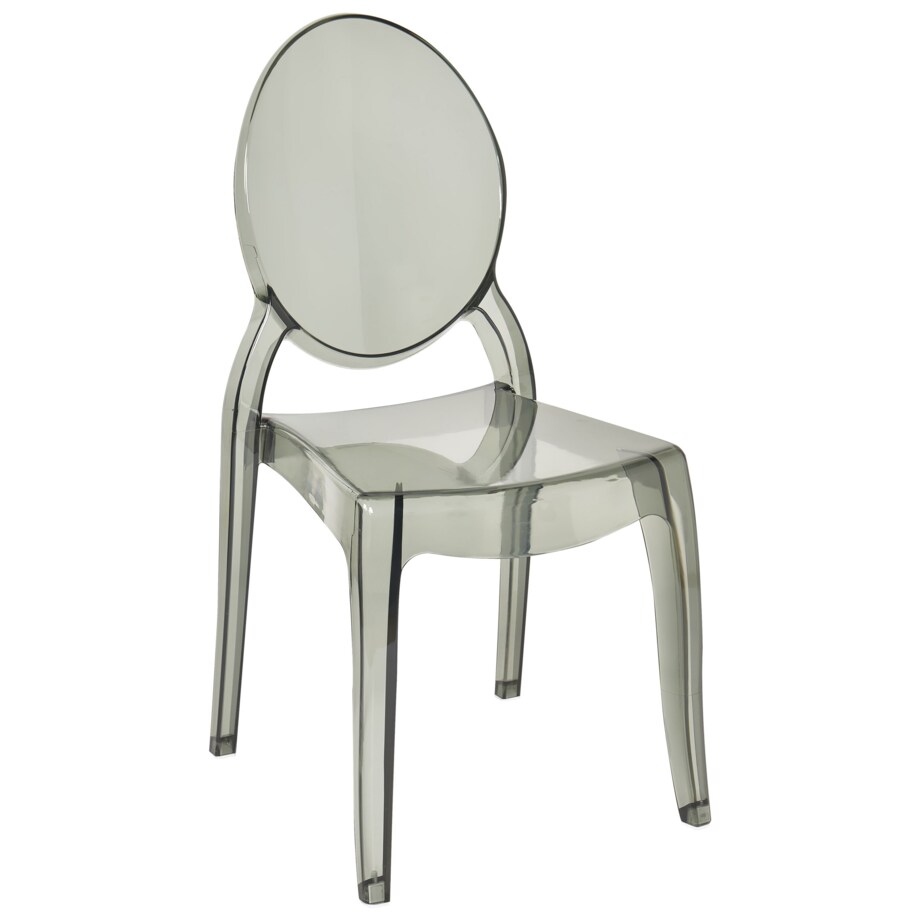 Zestaw 4 krzeseł do jadalni MERTON Czarny