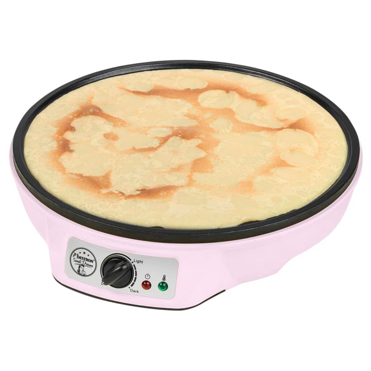 Bestron Naleśnikarka ASW602P, 1000 W, różowa