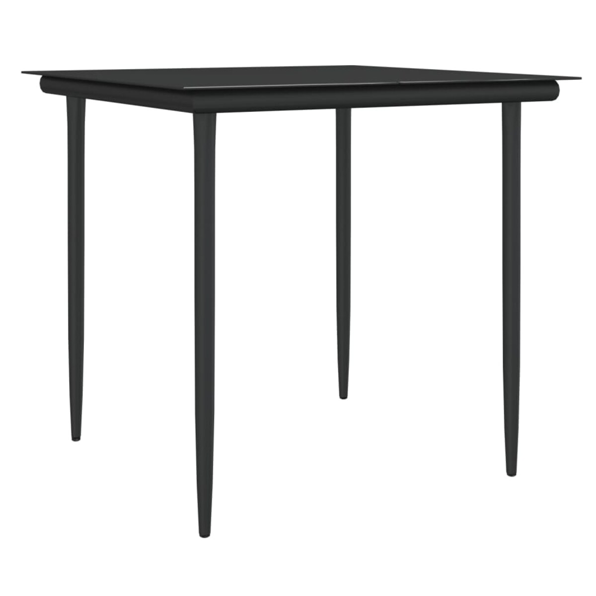 vidaXL 5-cz. zestaw mebli ogrodowych z poduszkami, polirattan i stal