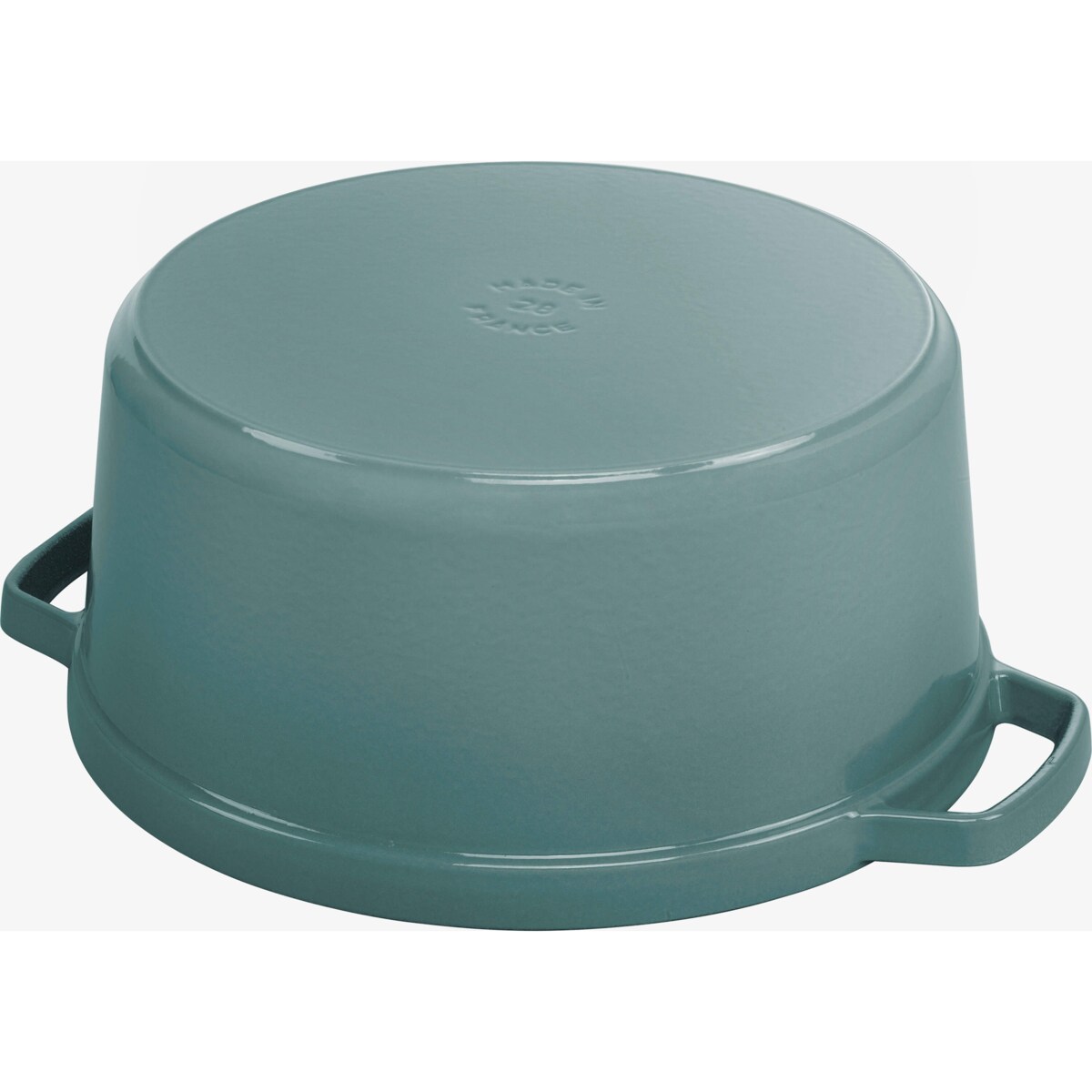 Garnek żeliwny okrągły Staub - 5.2 ltr, Eukaliptusowy