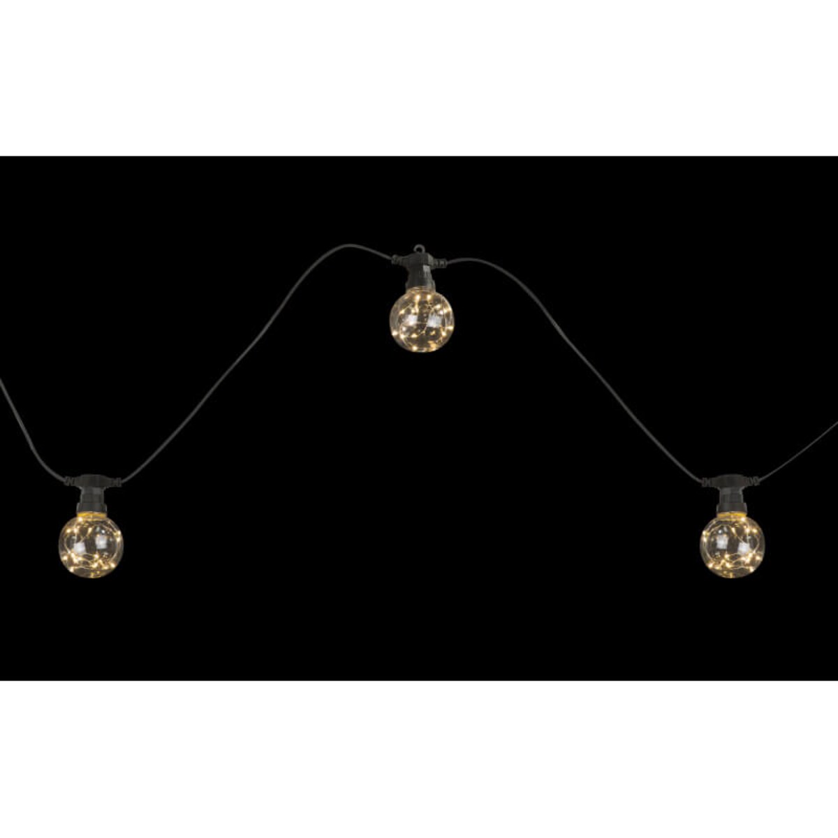 Łańcuch ze światełkami 7,5m 10 LED 4,2W IP44 ciepła