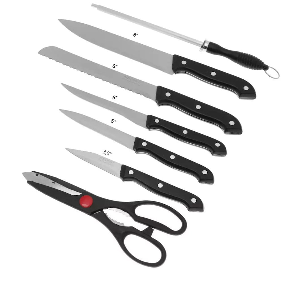 Zestaw noży kuchennych 8 elementów noże KINGHOFF