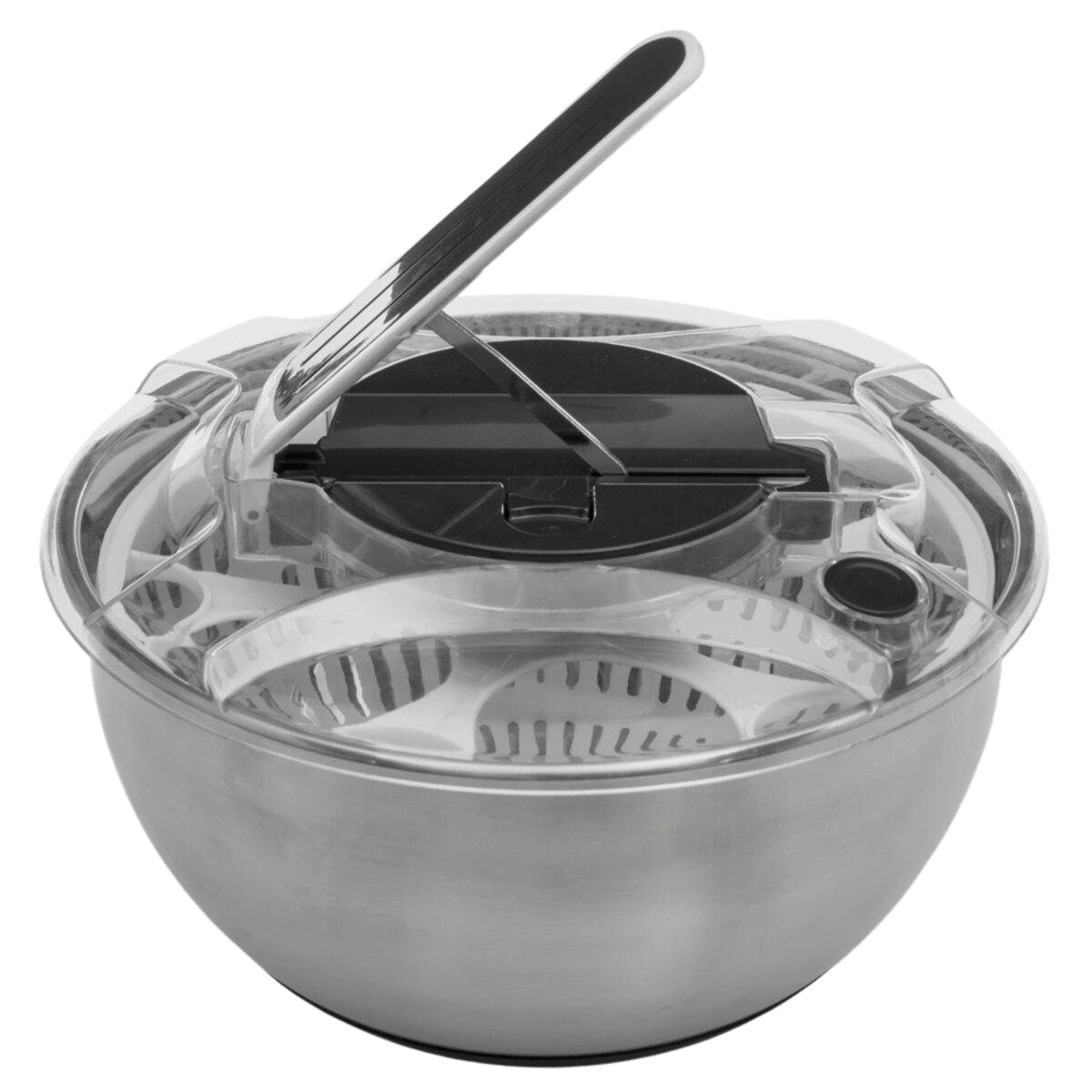 Miska ze stali nierdzewnej + wirówka do sałaty, 3,5 L