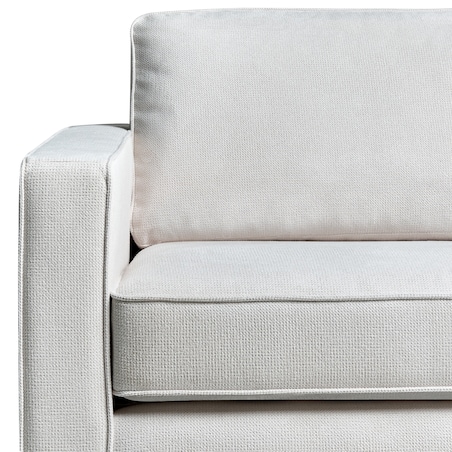 Sofa dla 3 osób SAVALEN Złamana biel