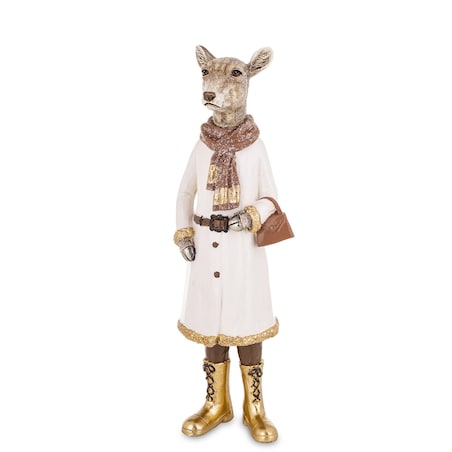 Figurka bożonarodzewniowa Pani Sarna 31,5x10,5x7,5 cm