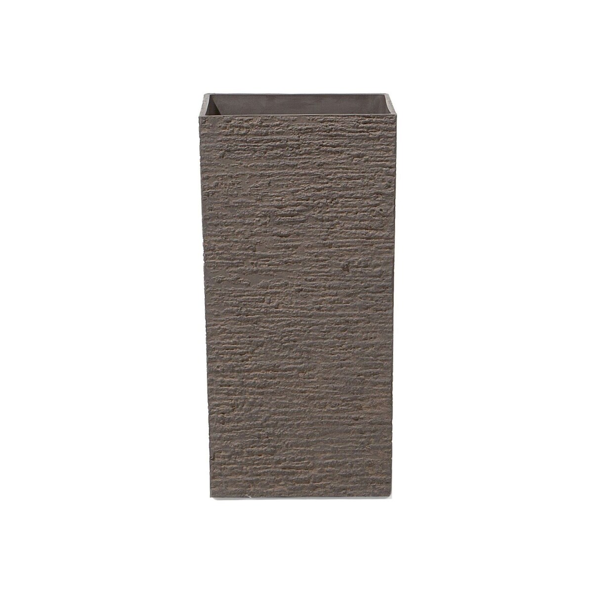 Doniczka 30 x 30 x 60 cm brązowa GAZA