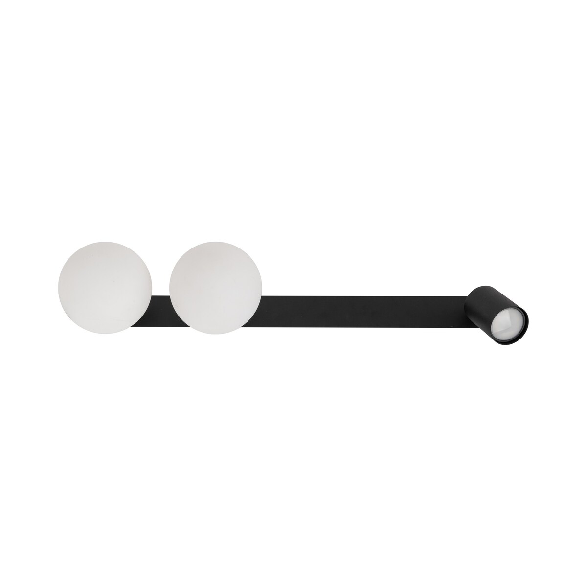 Lampa Sufitowa Podtynkowa z Reflektorem VOX 10928 Biało-Czarna 3-Punktowa TK Lighting
