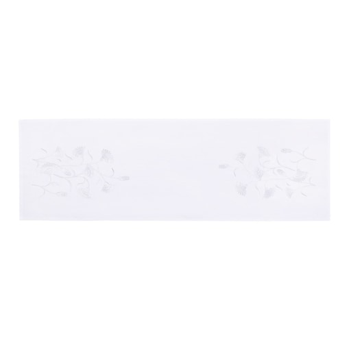 Konsimo ASTERI Bieżnik plamoodporny, biały