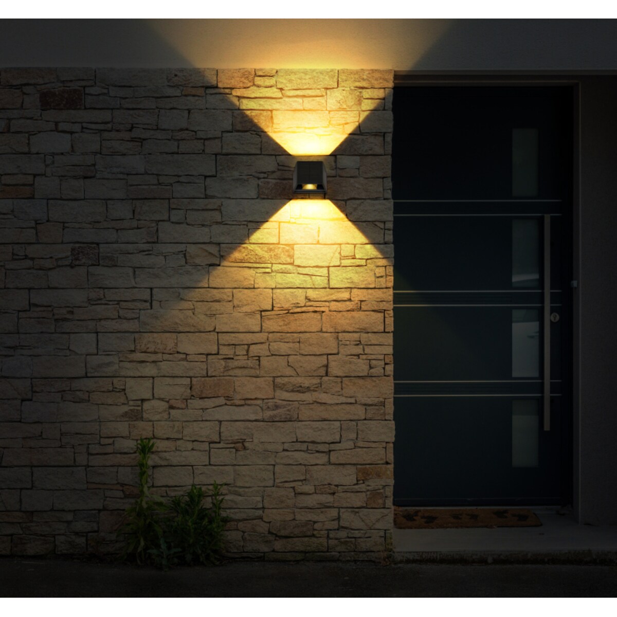 Kinkiet elewacyjny Solar 36495 Globo LED 0,8W 3000K IP54 czarny