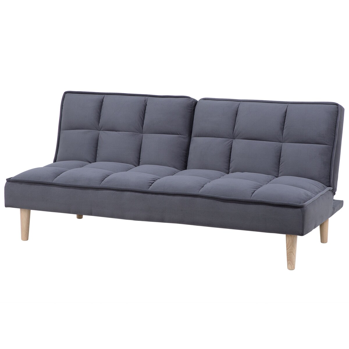 Sofa rozkładana ciemnoszara SILJAN