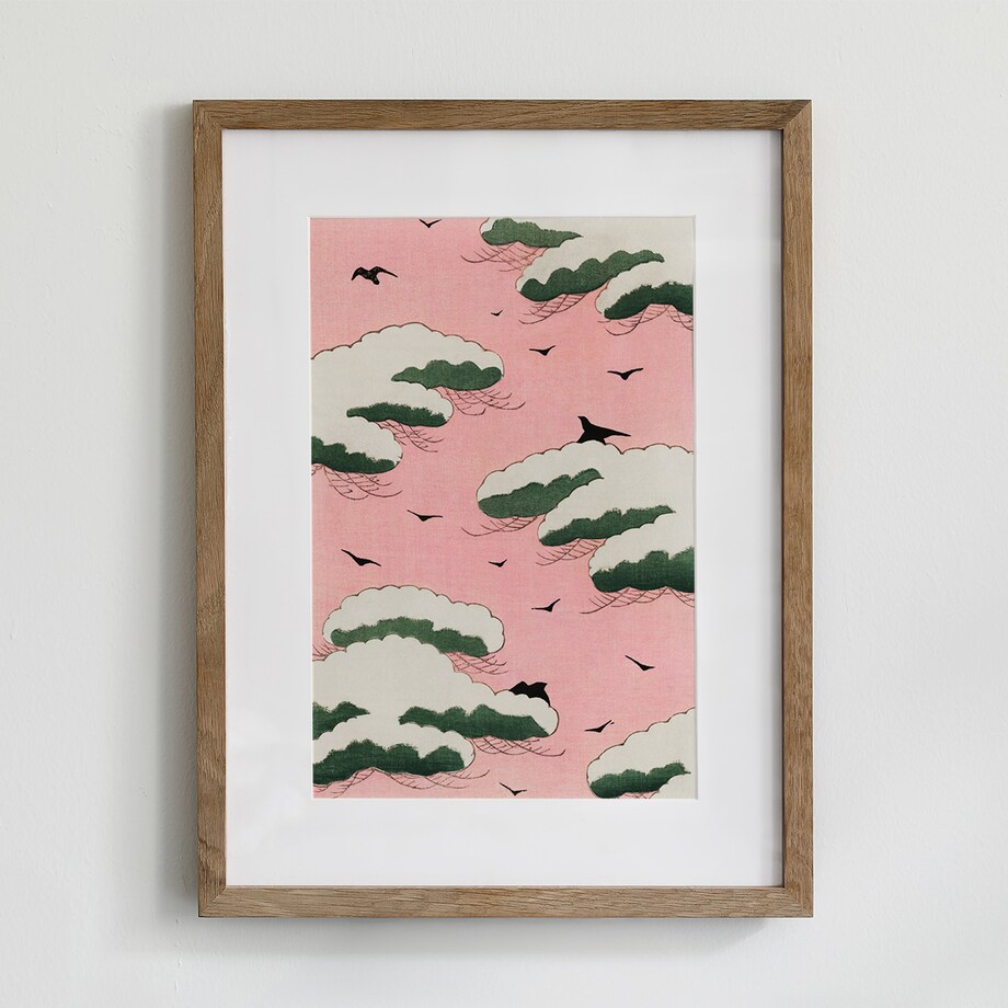 Plakat Różowe Niebo 30x40cm