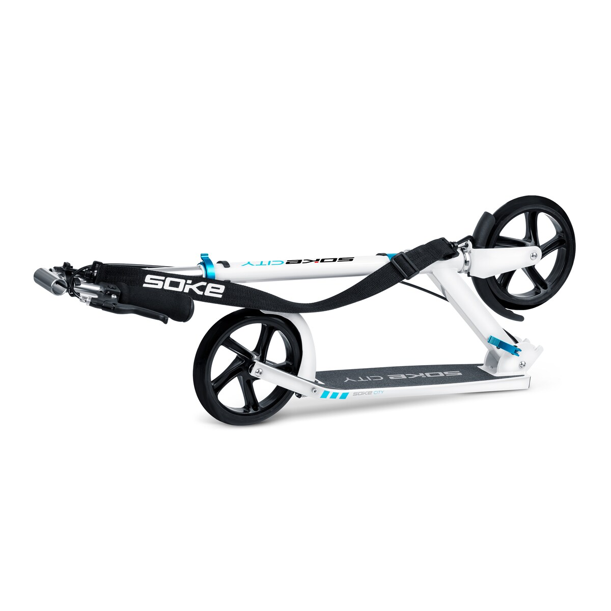 Hulajnoga miejska składana Soke City biała