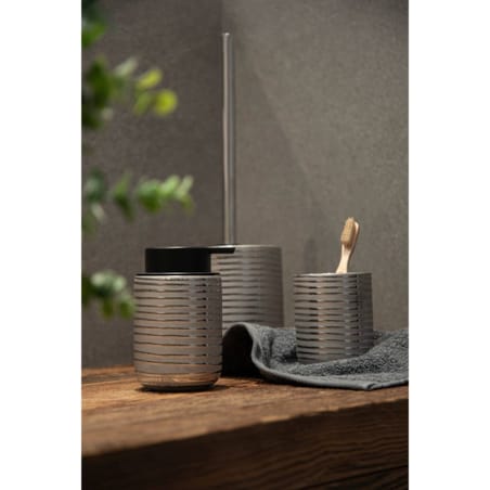 Szczotka do wc ceramiczna srebrna Easyo 280 ml