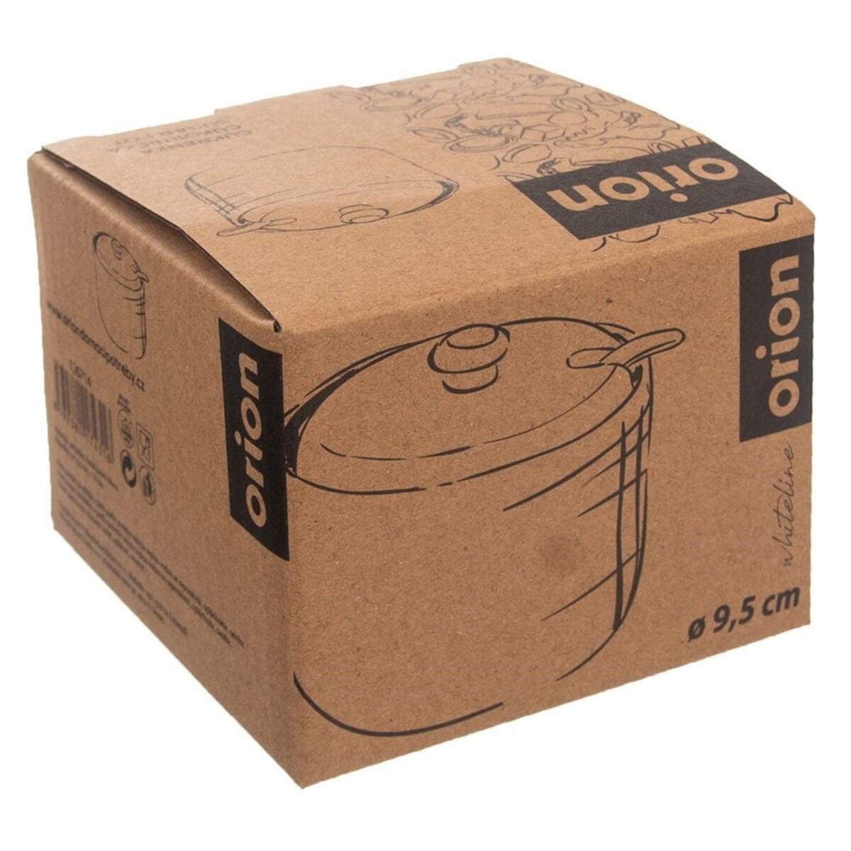 Cukierniczka Porcelanowa Bambusowa Biała z Pokrywką Łyżeczką Cukiernica Pojemnik na Cukier