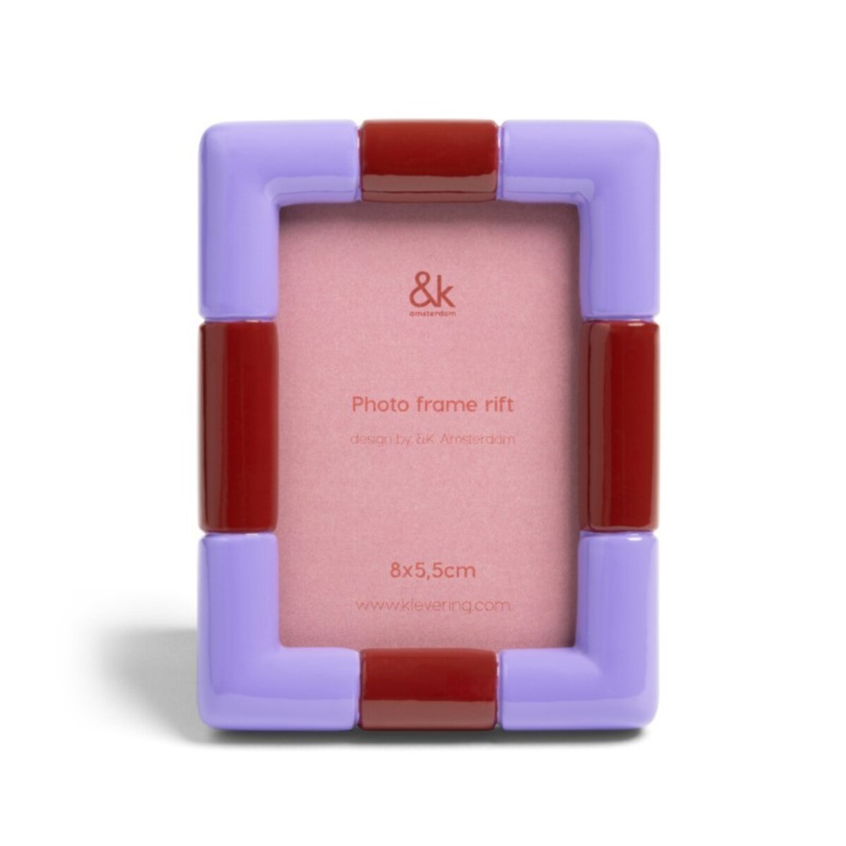 k Amsterdam - Ramka na zdjęcie Rift (8x5.5 cm), lilac