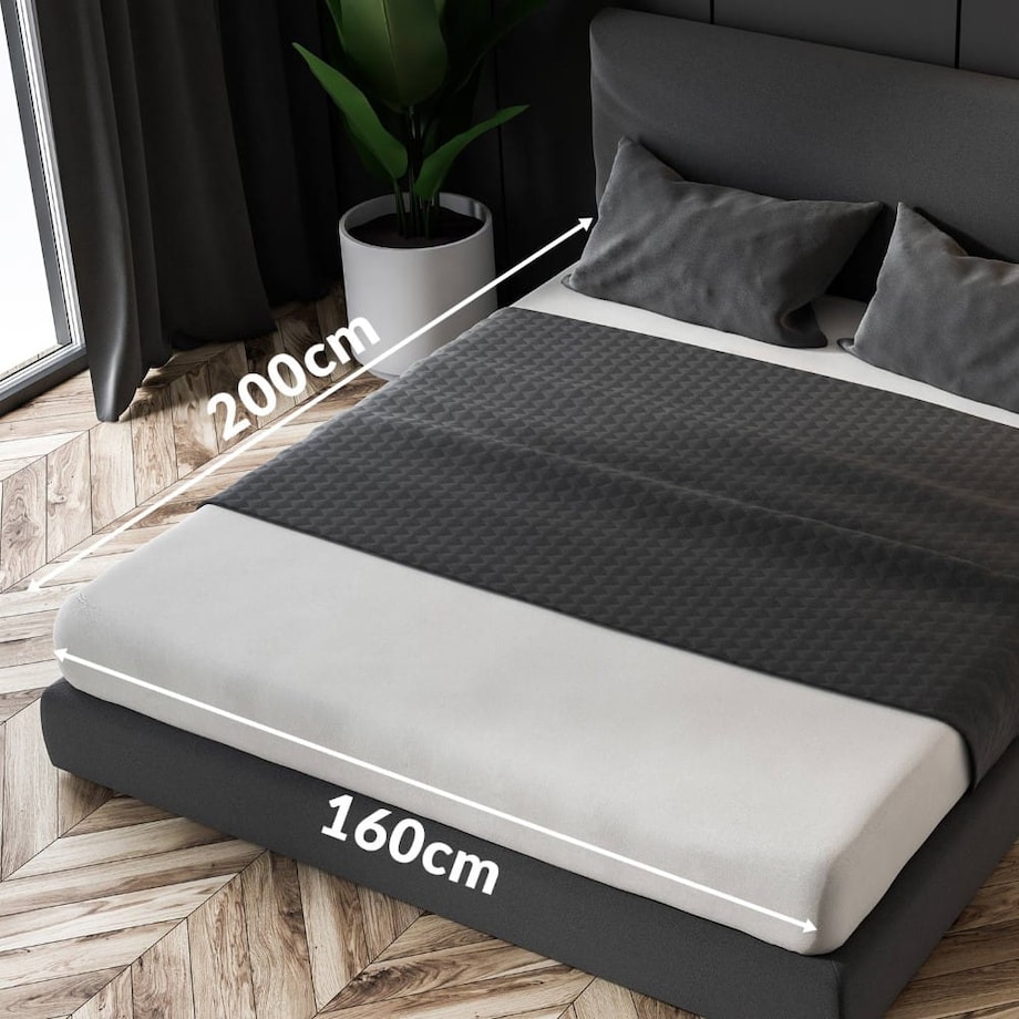 Prześcieradło frotte z gumką 160x200 kolor limonka