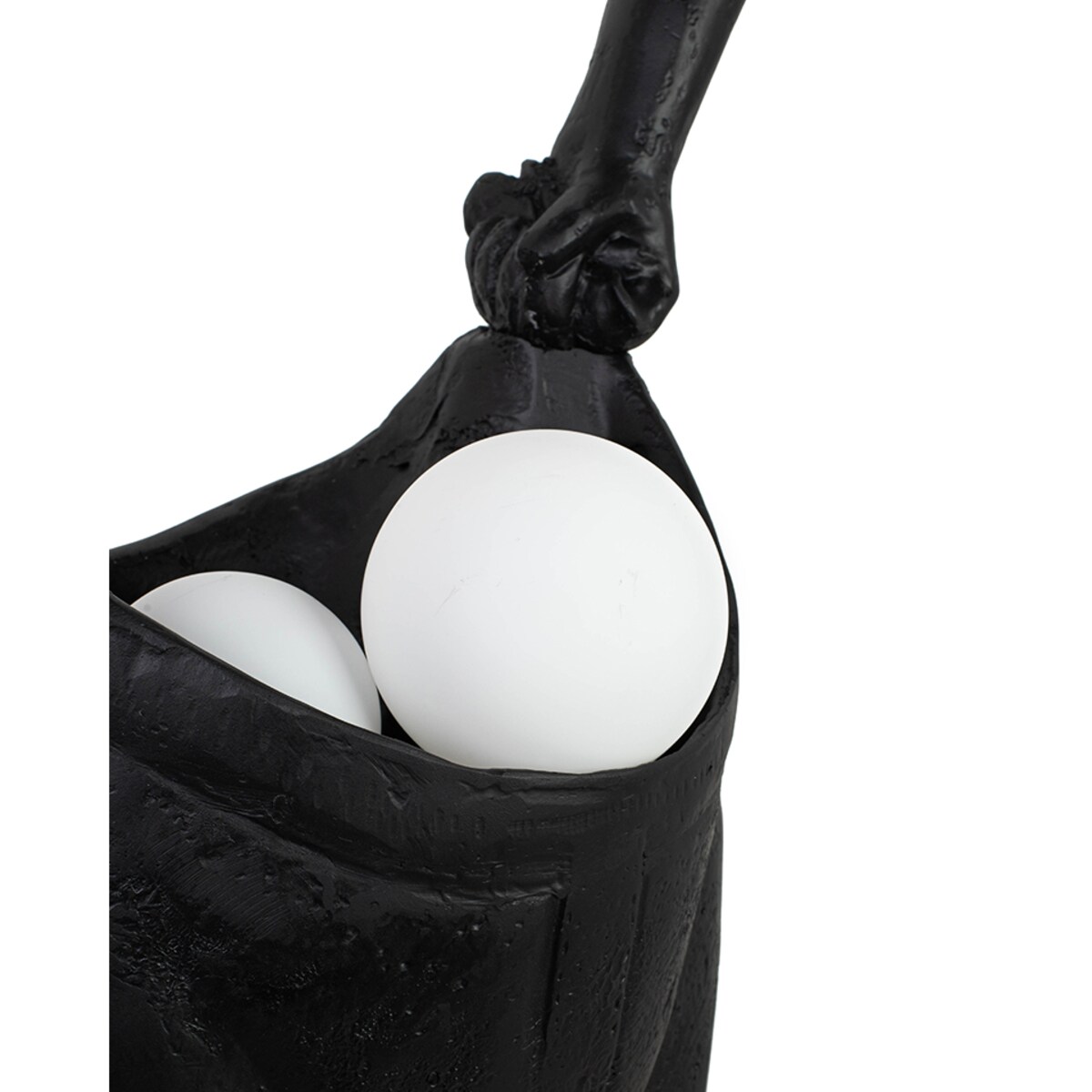 MOOSEE lampa podłogowa HUMAN HOUDINI czarna