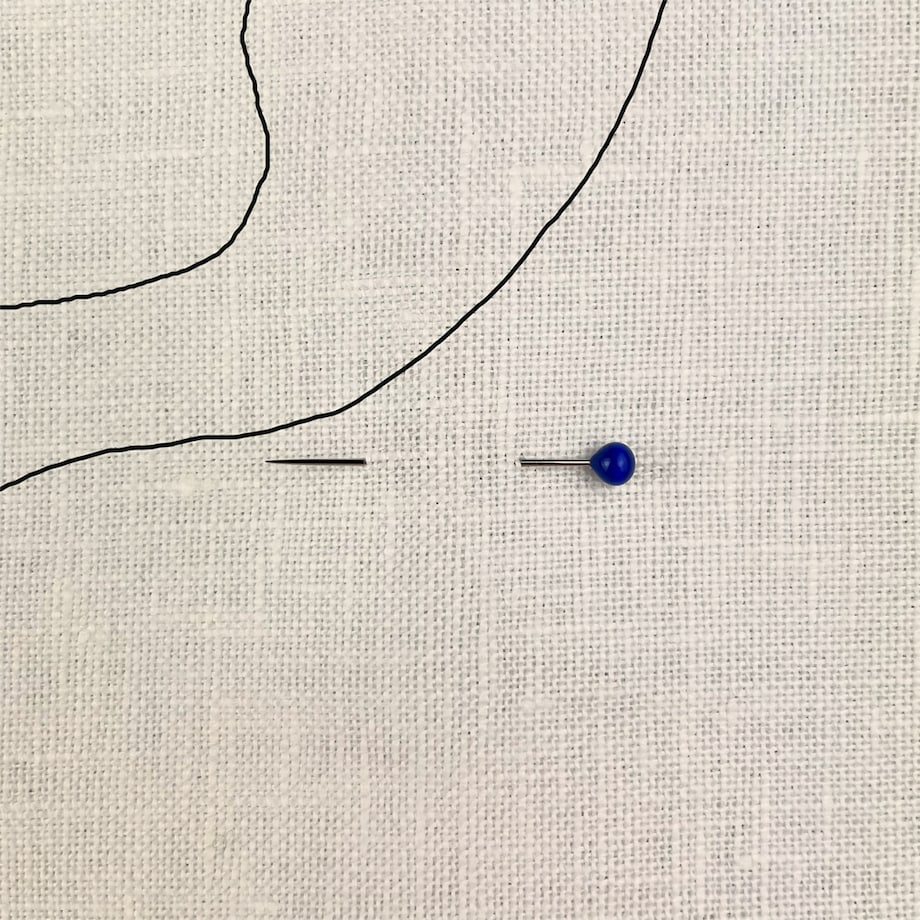 lniana poszewka na poduszkę - interpretation of love 45x45 cm