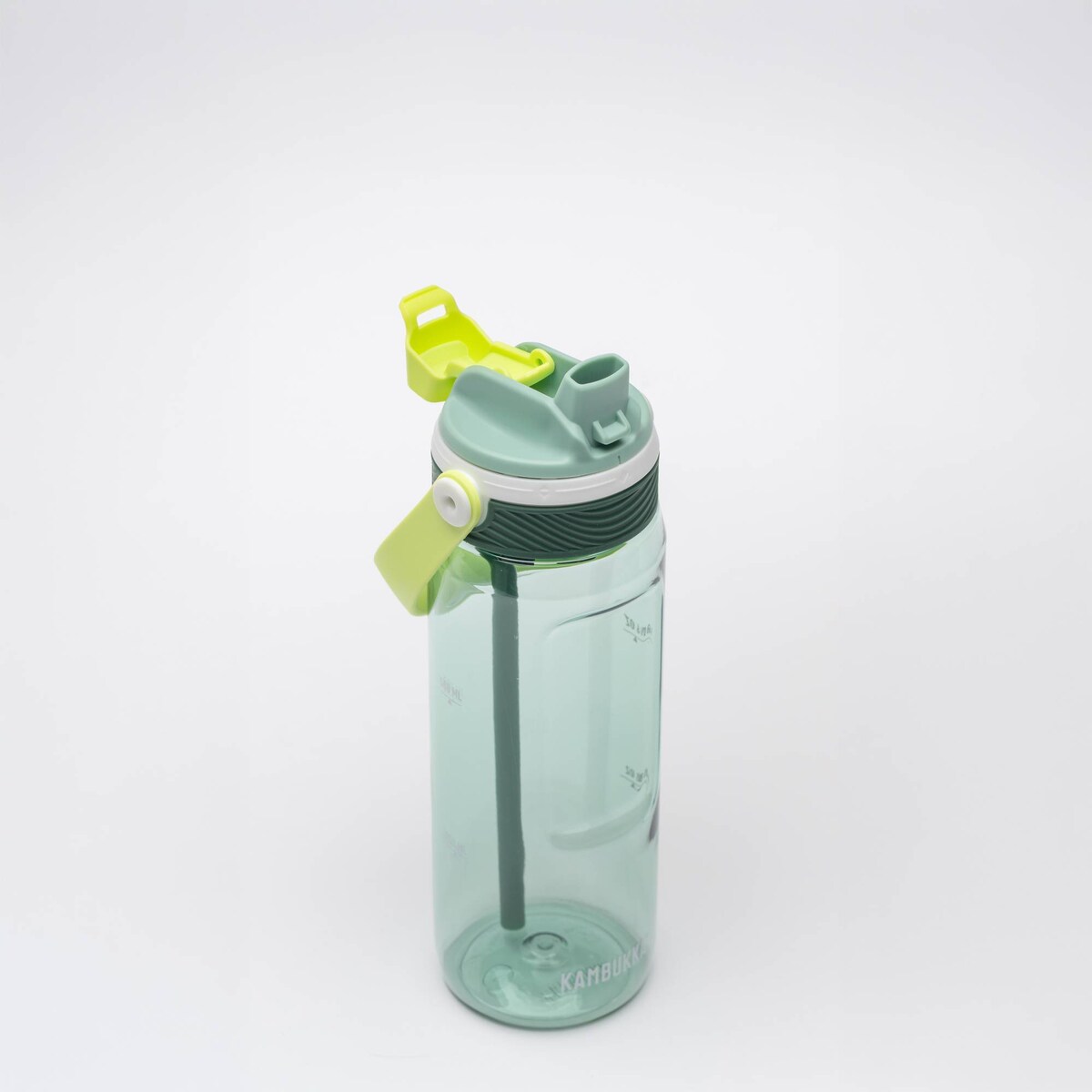 Butelka ze słomką z tritanu bidon sportowy na wodę Dupla 750ml - Pine Forest