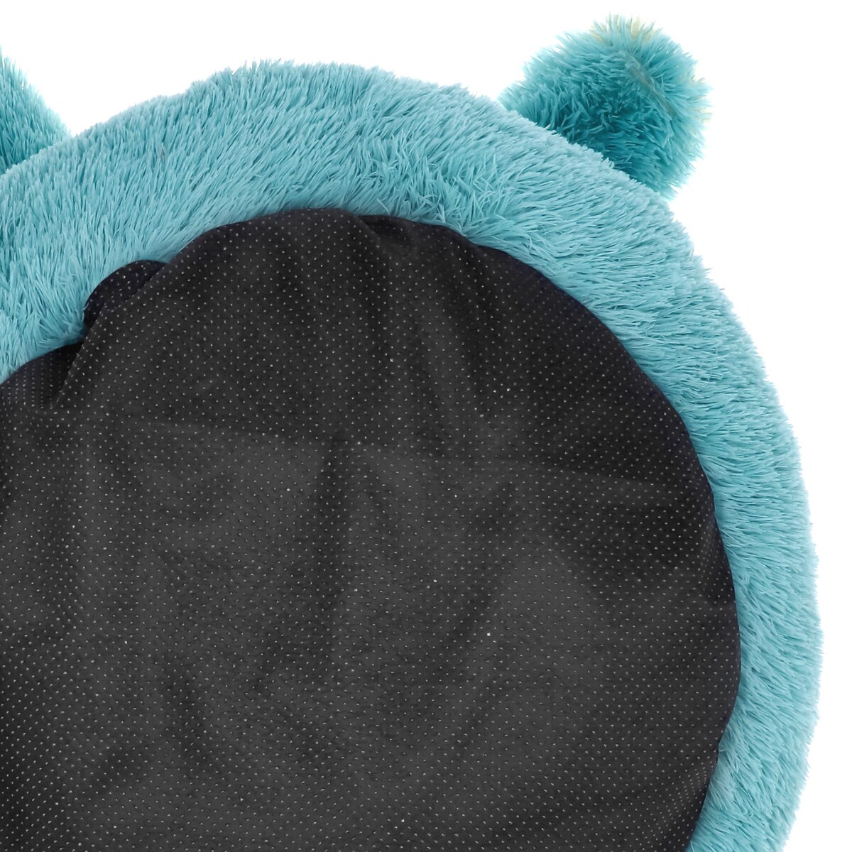 Legowisko dla psa POSŁANIE kojec okrągłe MIĘKKIE poduszka 80x80 cm WŁOCHATE