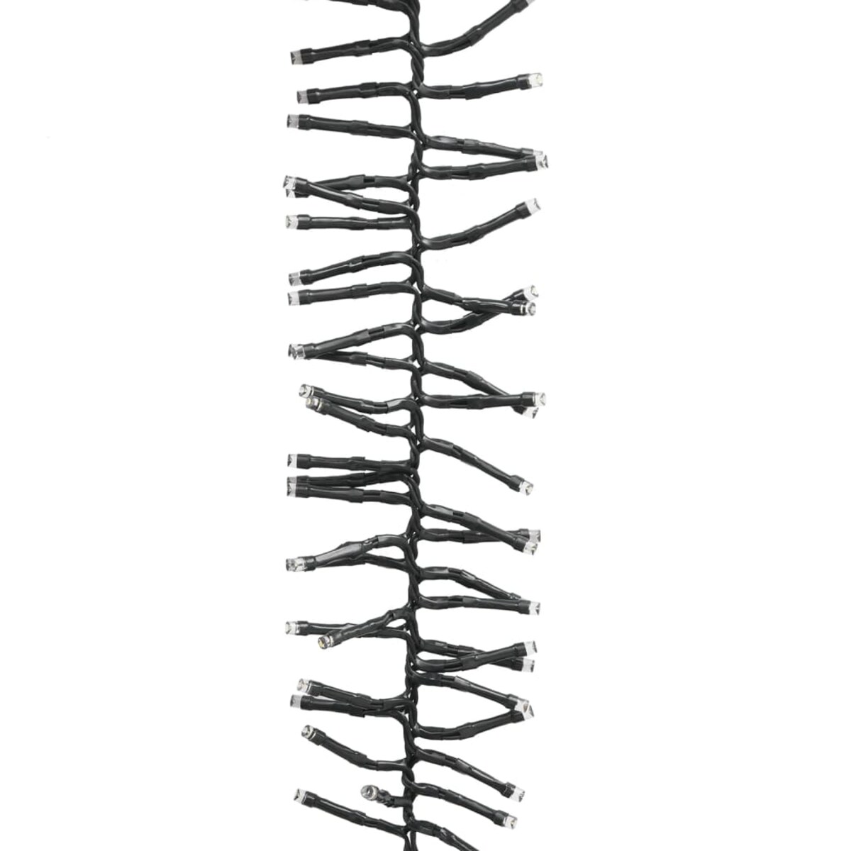 vidaXL Sznur lampek LED, 3000 diod w kolorze zimnej bieli, 23 m, PVC