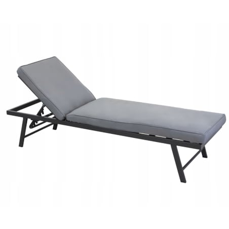 Modułowy zestaw mebli ogrodowych z sofami posiadającymi funkcję leżanki