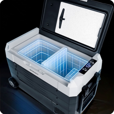 Lodówka turystyczna kompresorowa samochodowa zamrażarka Berdsen 12V 100-240V 40l