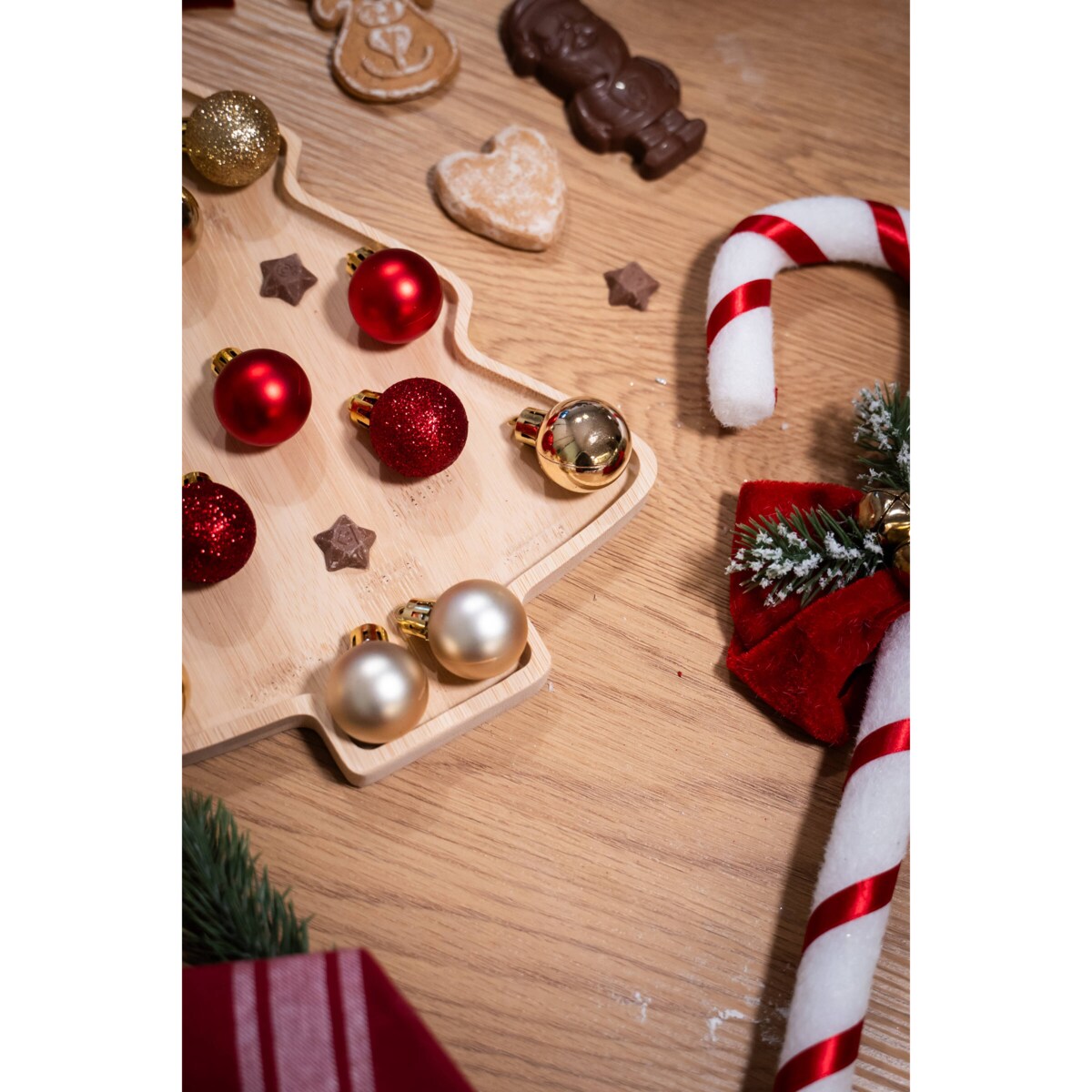 Ozdoba świąteczna Laska cukrowa, 50 cm