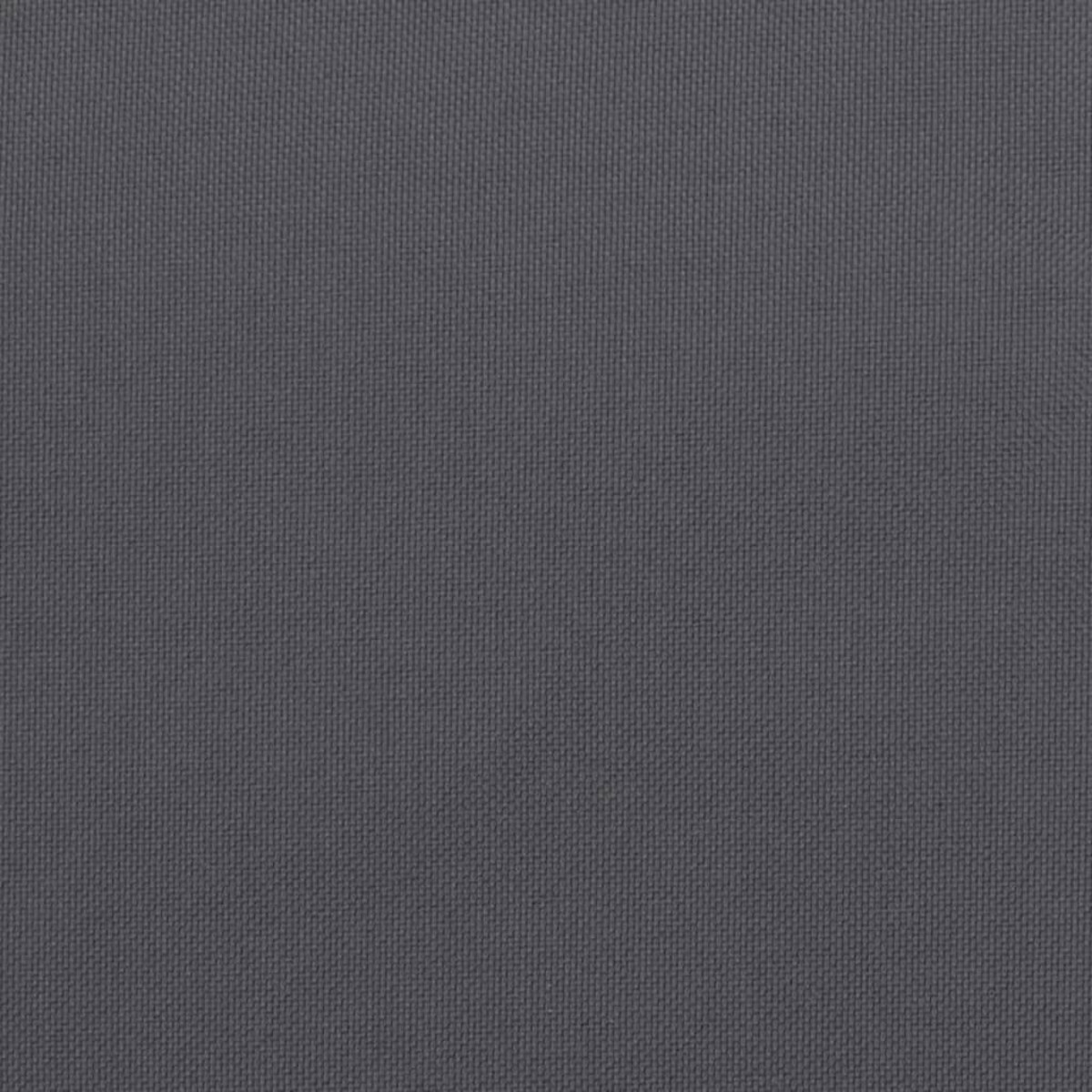 vidaXL Poduszki na krzesła, 6 szt., antracytowe, 50x50x7 cm, tkanina