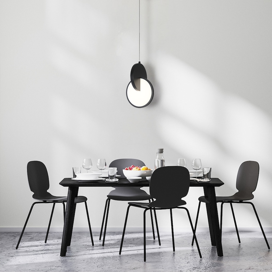Lampa sufitowa wisząca Light Prestige Circlo chrom LED CCT 3000K/4000K/6000K (regulowana) 1 szt.