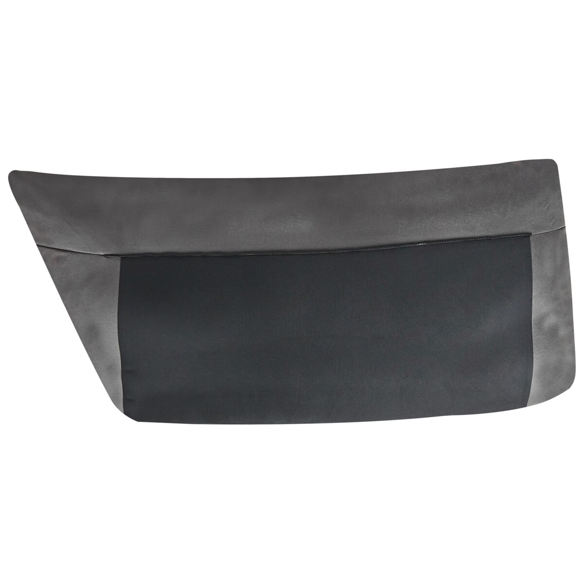 Sofa 3-osobowa ekoskóra czarna REVSNES