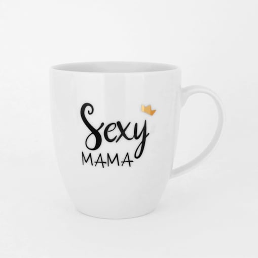 Kubek 380 ml - Sexy MAMA + Złota Korona