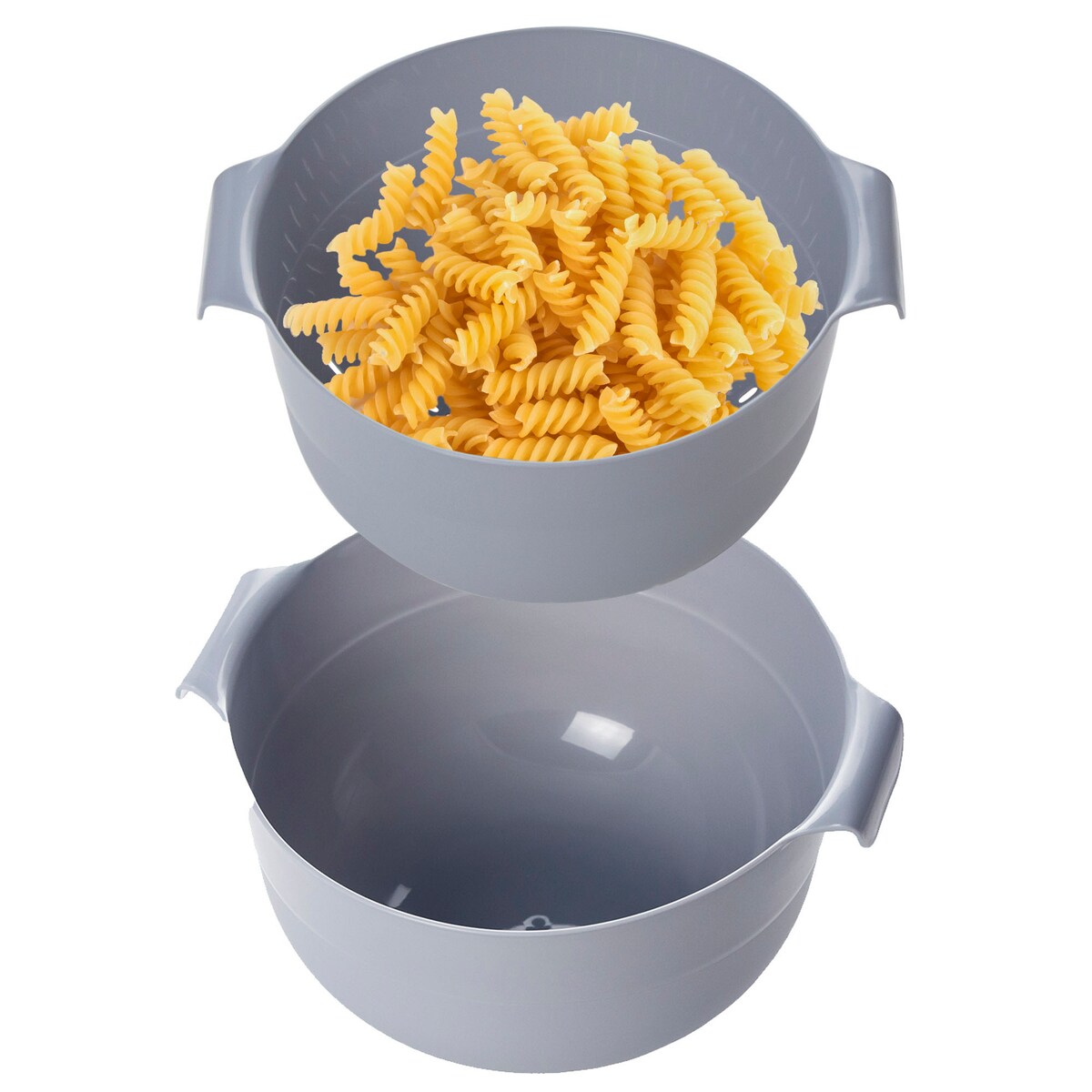 Miska Kuchenna Z Pokrywką + Durszlak Cedzak 7 El.